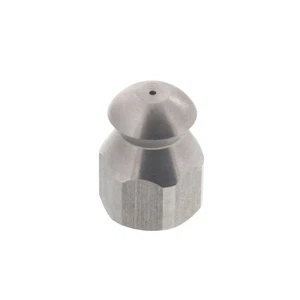 Erie Tools Button Nose 1/4" Sewer Jetter Drain Cleaning Nozzle 12.5 Orifice Size - Picture 1 of 3