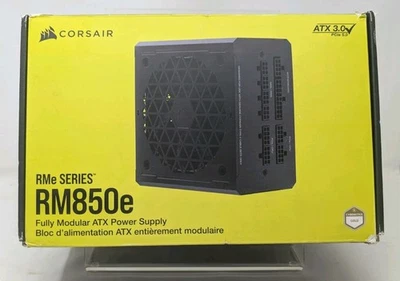 Open Box, Corsair RMe Series RM850e 850W Modular Power Supply, Black - Image 1 of 4