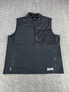 Under Armour Microfleece Maxx Weste Herren 2XL schwarz 1/2 Zip Outdoor Wandern Golf - Bild 1 von 8