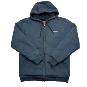 Frito Lay Men's Full Zip Thermal Lined Hoodie Size S Heavyweight Navy Blue - Picture 1 of 14