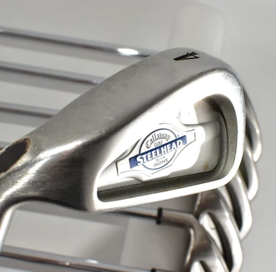 Callaway X-14 Steelhead 7p 4-5-6-7-8-9-Pw LH Golf Iron Constant Weight Club Set - Image 1 of 4