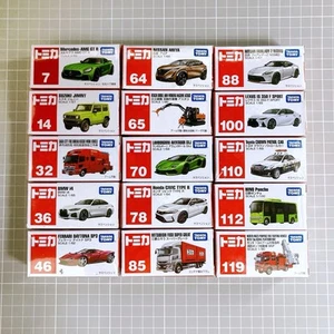 Lot 15 Tomica Takara Tomy New Sealed Car Japan LAMBORGHINI FAIRLADY BUGATTI FORD - Picture 1 of 8