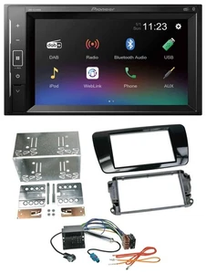 Pioneer DAB MP3 2DIN Bluetooth USB Autoradio für Seat Ibiza ab 08 Klavierlack-sc - Bild 1 von 8