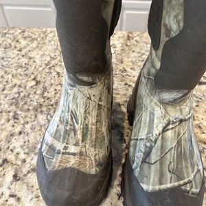 Gander Mountain , Rubber Hunting Boot Camouflage 7-71/2 Men’s 8-81/2  Ladies4096 - Picture 1 of 9