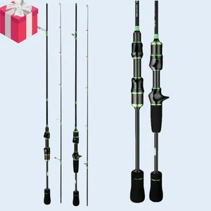 Angelrute Spinn Casting Ruten Köder Kohlefaser Ultra Light Fast Actionrute - Bild 1 von 38