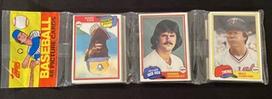 1981 SEALED RACK PACK BASEBALL VALENZUELA ROOKIE RC ?? MINT COND! 42 CARDS - Picture 1 of 2