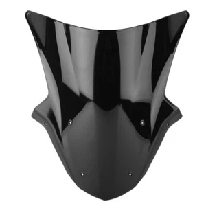 Front Windshield Wind Screen For Kawasaki Ninja ZX10R 2011-2015 2012 13 14 Black - Picture 1 of 6