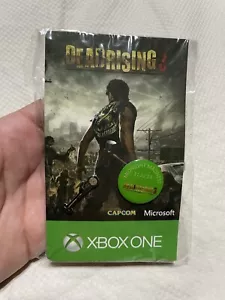 2013 Xbox One Dead Rising 3 Promo Pins Lanyard Midnight Madness Capcom Microsoft - Picture 1 of 2