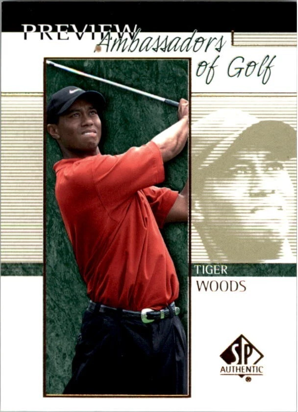 Golf SP 2001 Upper Deck auténtico vista previa #1 - 60 U-Pick 🔥Tiger Woods RC🔥 Foto 1 de 1