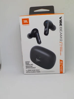 New JBL Vibe Beam 2 - True Wireless Noise Cancelling Earbuds Pure Bass Sound - Image 1 of 4