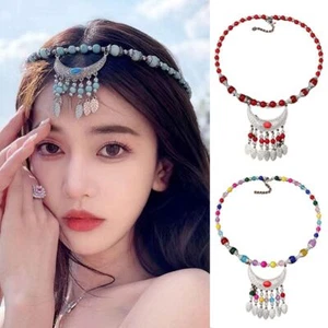 Photo Prop Bohemia Headwear Ethnic Hairdress Accessory Girls - Picture 1 of 9