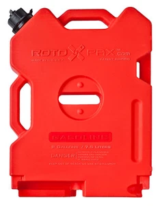 2 Gallon Fuel Pack Spare Container Off Road ATV Pack Rotopax Jerry Can Polaris - Foto 1 di 10