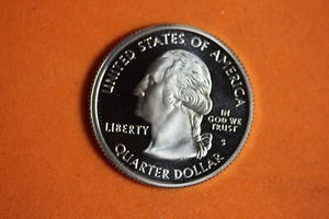 2004 - S PROOF "TEXAS " STATEHOOD Washington Quarter! #K32604 - Picture 1 of 2