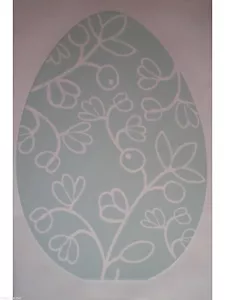 Light Blue Egg Shaped Note Cards w/ Envelopes - Set of 8 - Picture 1 of 1