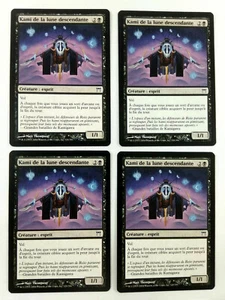 Mtg Magic Playset 4xKami of The Descending Moon Kamigawa Exc Vf - Picture 1 of 2