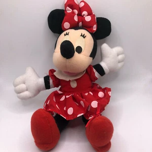 Disney Mattel ArcoToys Minnie Mouse Plüsch 10 Zoll gepunktet Sweetie - Bild 1 von 6