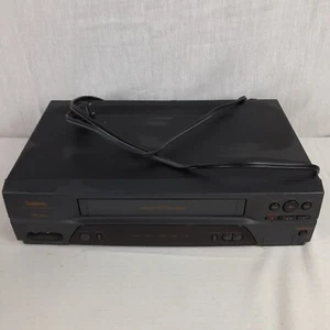 Symphonic SL2860 VCR 4 Head VHS Hi-Fi Video Cassette Recorder with Manual WORKS - Picture 1 of 20