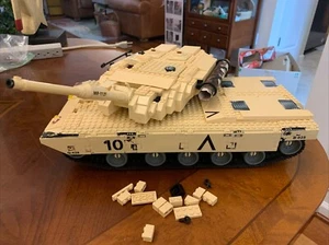 Tanque Mega Bloks Probuilder M1A1 Abrams #9734 incompleto - Imagen 1 de 11