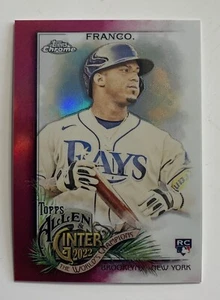 2022 Topps Allen & Ginter Chrome Wander Franco Rookie! Magenta Refractor 153/199 - Picture 1 of 2