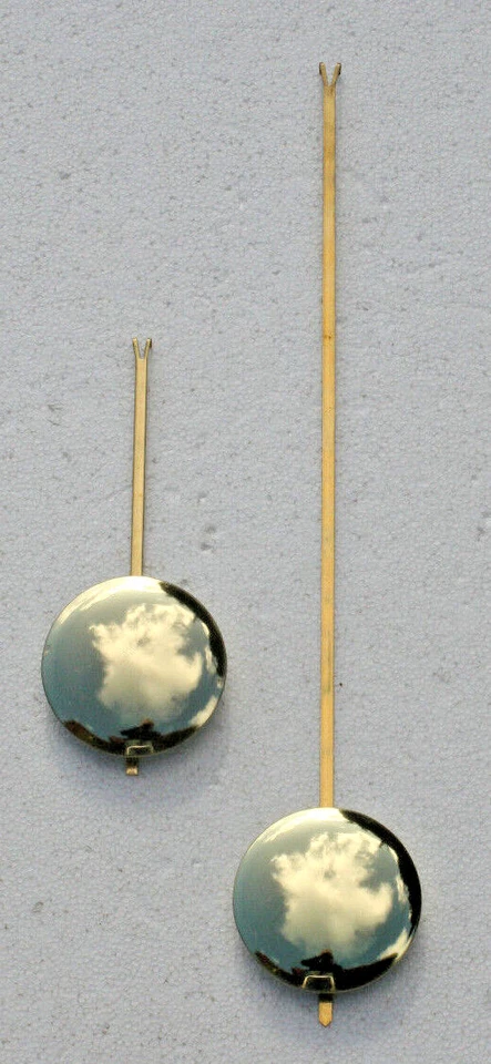 Pendulum Rod & Bob for Quartz Movements 180, or 400mm with 70mm polished Bob - Image 1 of 1