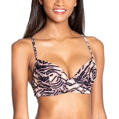 Precio de venta sugerido por el fabricante $64 Rachel Roy Top de bikini estándar para mujer talla pequeña Foto 1 de 2