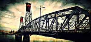 Beware the bridge - Canvas Print. - Picture 1 of 5