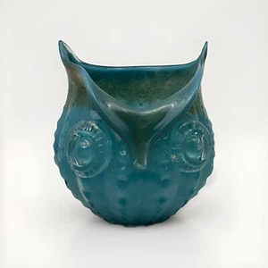 Large Murano Glass Owl Vase Retro Vintage 8.5” - Picture 1 of 8