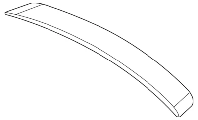 Alerón trasero original Ford imprimado 8S4Z-5444210-AA Foto 1 de 3