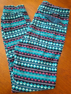 Patagonia Girls Fleece Pants Multicolor Size 14 XL - Picture 1 of 11