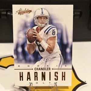 2012 Panini Absolute - Rookies #113 Chandler Harnish /399 (RC) - Picture 1 of 3