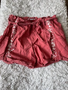 Abercrombie Kids Girls Sz. 15/16 “ High Waist Paperbag Shorts” Cute, Comfortable - Picture 1 of 11