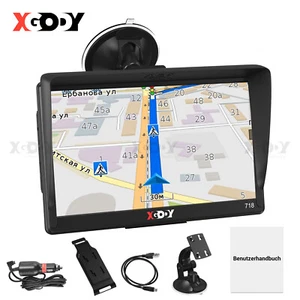 XGODY Tragbarer Auto PKW LKW KFZ Navigationsgerät Drive 7 Zoll EUROPE NAVI Neu - Bild 1 von 13