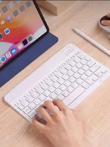 Wireless Keyboard, 10-Inch Ultra-Thin, Rechargeable - Picture 1 of 4