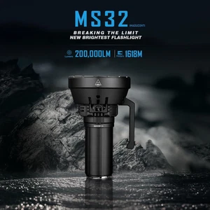Imalent MS32 Rechargeable Handheld Flashlight 200000 Lumens LED Torch 1618 Meter - Picture 1 of 9