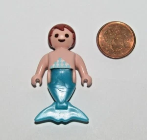 Playmobil Baby Merman/ Mermaid Blue Outfit - ocean sea life - C8 - Picture 1 of 1