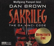 Wolfgang Pampel liest Dan Brown : Sakrileg (Director's Cut) Gekürzte Romanfassun