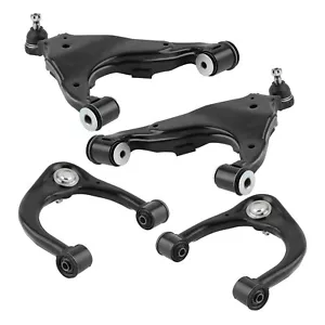 Front Upper and Lower Control Arm Set w/Ball Joints For 2005-2015 Toyota Tacoma - Picture 1 of 12