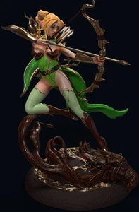 Wood Elf Archer | TABLETOP SCALE | TTRPG Miniature | Hold My Miniatures - Bild 1 von 9
