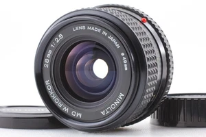 [Casi COMO NUEVO] Lente gran angular Minolta MD W.Rokkor 28 mm f/2,8 de JAPÓN - Imagen 1 de 15