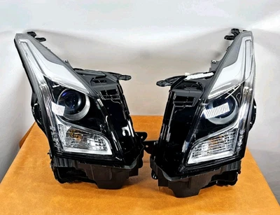 FOR 2013-2018 CADILLAC ATS SET PAIR HALOGEN HEADLIGHT AFTERMARKET NEW#A - Image 1 of 4