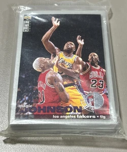 1995-96 UD Collector's Choice Debut/Traded FACTORY SEALED 30 Card SILVER Set - Picture 1 of 2