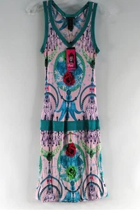 Custco Barcelona Rose viscose dress size 3 New With Tags Gorgeous - Picture 1 of 14