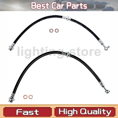 Manguera hidráulica de freno delantero para Nissan Máxima 2016-2017 2 piezas Foto 1 de 4