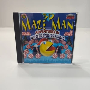 3D Maze Man Amazing Adventures In Winter Wonderland Game PC CD-Rom - Picture 1 of 3