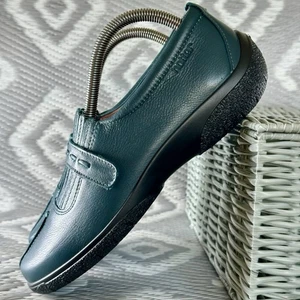 Lo último Comfort Concept Festival EXF Deep Teal Calce Ancho Zapatos Sin Cordones Reino Unido 5.5 Nuevos - Imagen 1 de 20