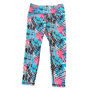 Athletic Works Yoga Leggings Size XS 4/5 Toddler Pink Blue Black - Picture 1 of 3