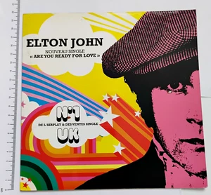ELTON JOHN : ARE U READY FOR LOVE (12" + EDIT) ■ FRENCH CD SINGLE PROMO  + PLAN - Bild 1 von 3