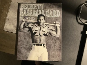 BECKETT BASEBALL CARD MONTHLY MAGAZINE JUNE 1990 issue #63 BO JACKSON B&W COVER - Picture 1 of 2