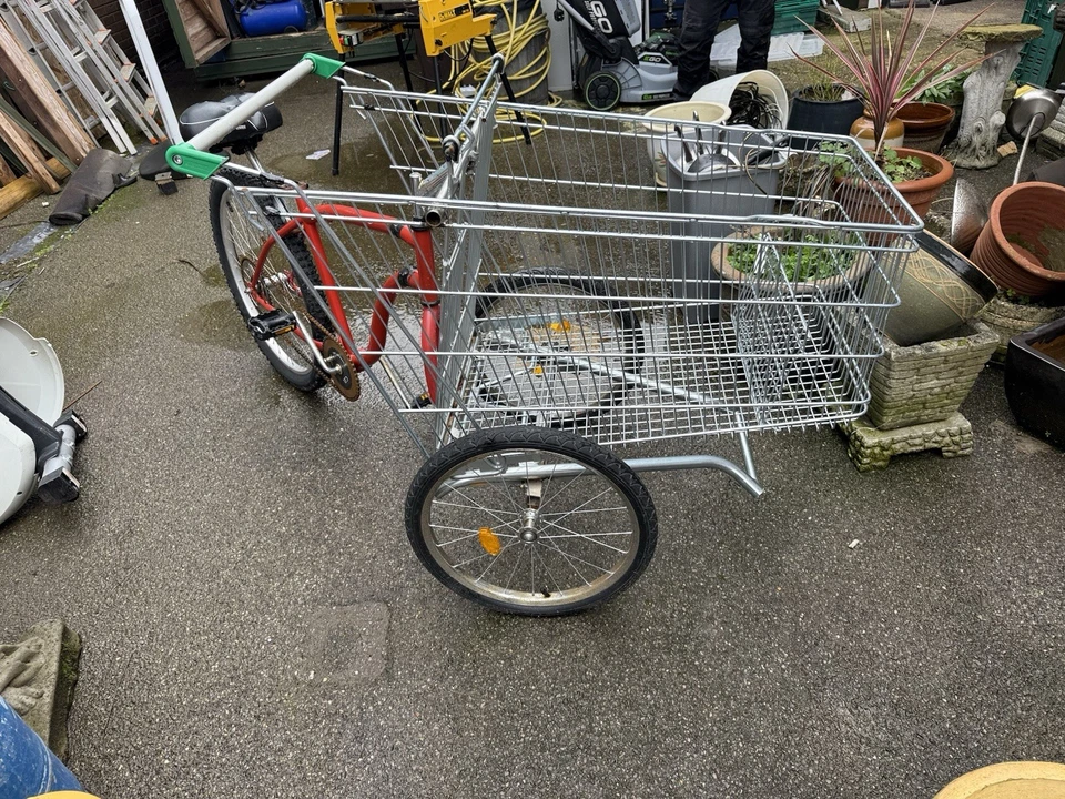The Original Shopping Trolley Bicycle From James May’s Prog “shed Loads Of Ideas - Image 1 of 4