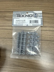 Tekno TKR6544B Hinge Pin Inserts, Wheelbase Shims (requires TKR6532HD pins) NEW - Picture 1 of 1